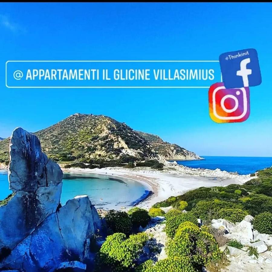 Appartamenti Il Glicine فيلاّسيمِيوس المظهر الخارجي الصورة